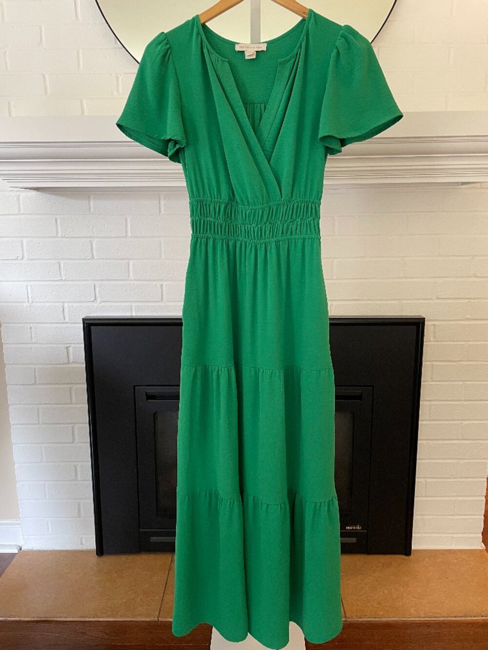 Monteau Boho Tiered Maxi Dress
